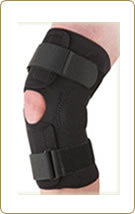 Rodillera mecánica abierta