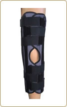 Rodillera Tripanel postoperatoria