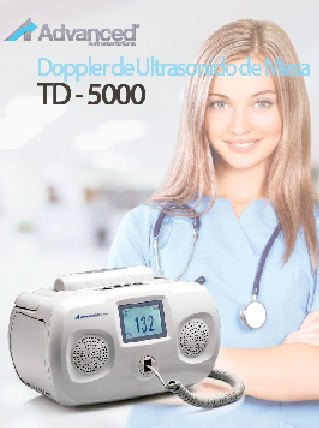 Doppler de Ultrasonido de Mesa TD - 5000